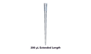 Extended length filtered tips 200 µl