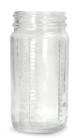 VWR® Graduated Wide Mouth AC Round Bottles, Clear