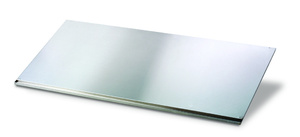 Stainless Work Surface With Spill Trough