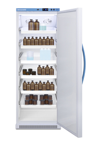 Refrigerator pharma lab solid door 12 cf