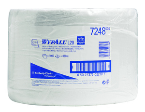 Wipes and wipe rolls for general applications, WYPALL* L20 EXTRA / L20 EXTRA+