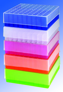 81-Place Polypropylene Freezer Box - USA Scientific, Inc