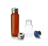 Group shot headspace vials ND18 with precision thread
