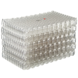 PETG serum vials with continuous thread sterile, shrink-wrapped modules