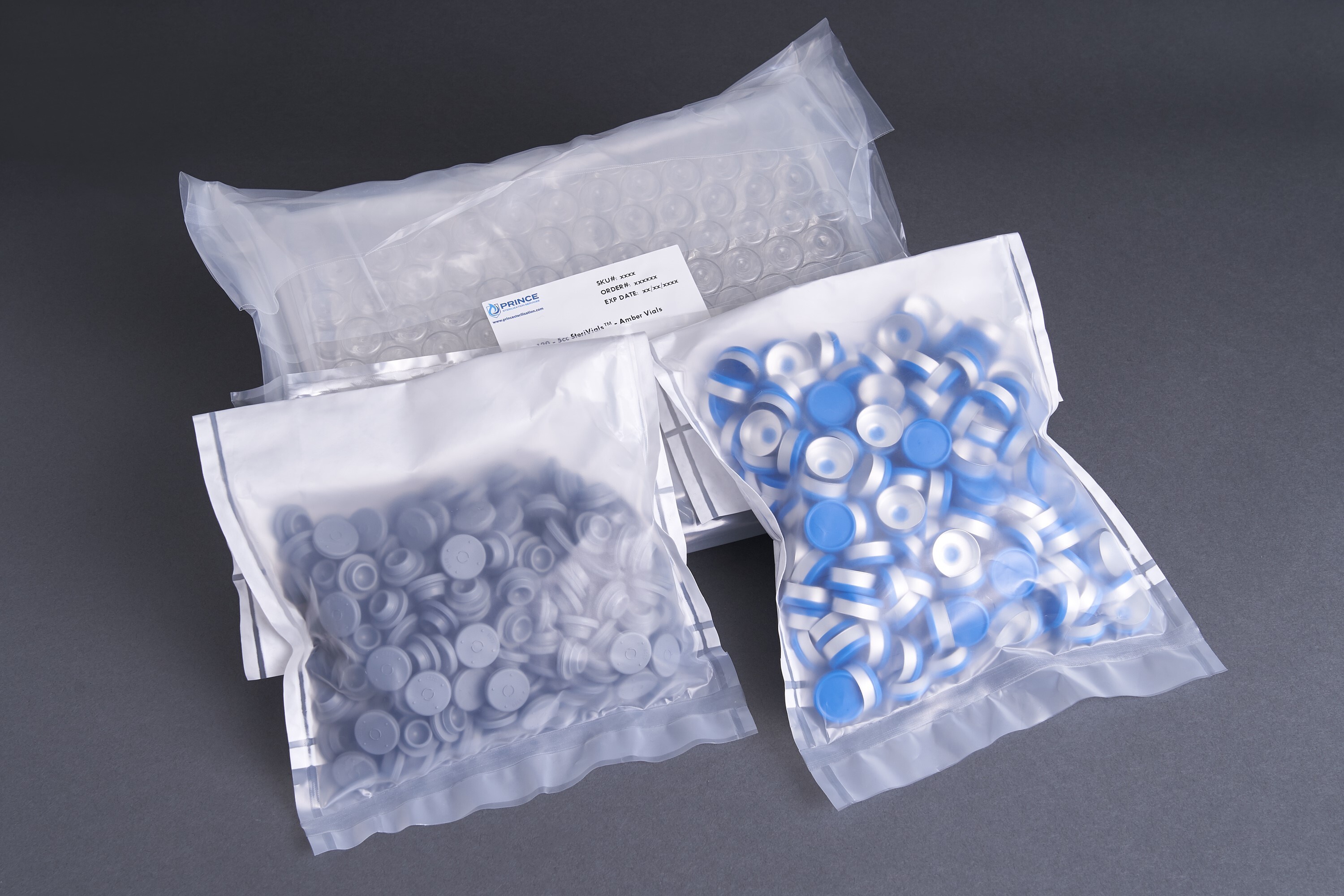 SteriKit® Sterile Vials, Stoppers, and Seals, Prince Sterilization Services