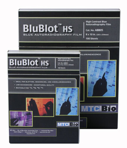BluBlot™ HS Autoradiography Films, Chemglass
