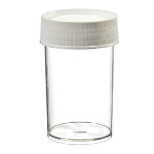 Wide-mouth straight-sided PMP jars