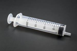 Plastic, Disposable Syringes