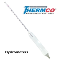 ASTM/API Precision Plain Form Hydrometer, Thermco
