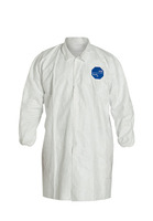 DuPont™ Tyvek® 400 Frocks with Laydown Collar and Elastic Wrists, Extra Long