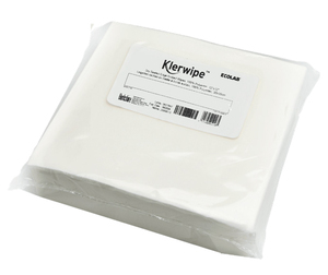 Klerwipe dry wipe, polyester/cellulose, Ecolab