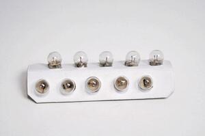 Incandescent Lamps with Miniature Screw Base for Physics Electrical Circuits