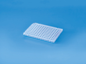 PCR plate 96W semiskirt