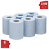Food and hygiene wiping paper, centrefeed roll, blue, WypAll® Reach™