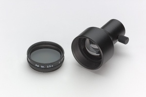 Pol Filter and focusing lens