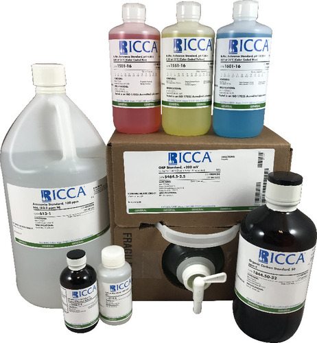 Chromium AA Standard, 1 ml = 1 mg Cr (1,000 ppm Cr)Cr in 3% HCl, Ricca Chemical Company