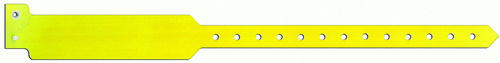 ID BAND SENTRY ADULT YELLOW