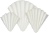 Folded filter papers, MN 619 G, phosphate-free, slow (100 s), smooth