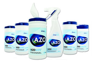 Disinfectant wipes, irradiated, Azowipe™