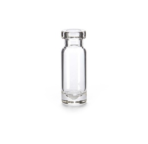 1,1 ml crimp neck vial with inner cone, ND11, clear, silanized