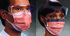 Masques chirurgicaux, Fluidshield, PE/Cellulose/PP