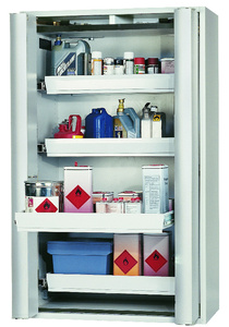 S90.196.120.FDAS RAL 7035, interior equipment with 4 x drawer, 1 x bottom collecting sump