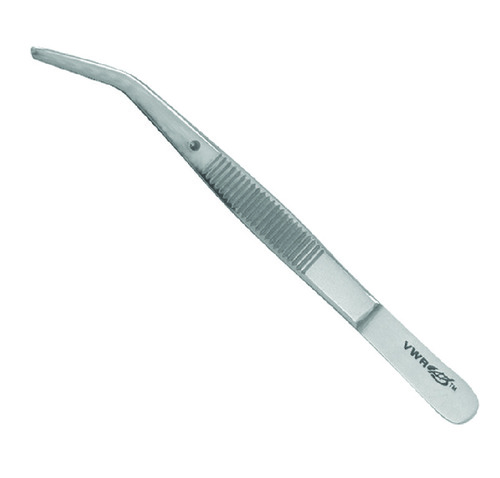 VWR FORCEPS CURVED POINT 4.5IN