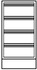 VWR® Contour™ Standing Height Drawer Base Cabinet