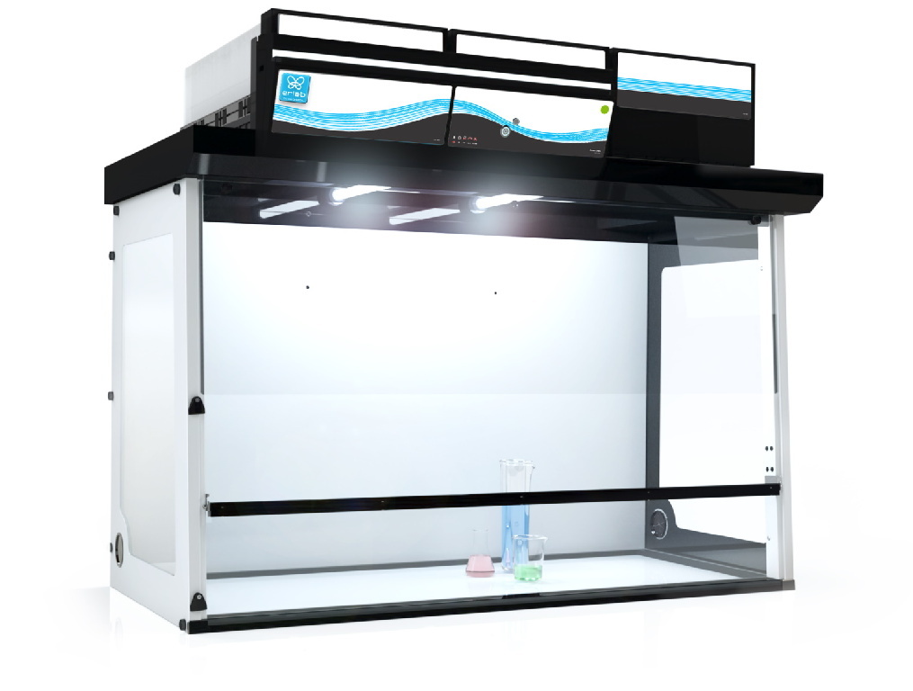 Captair Ductless Filtering Fume Hoods and Powder Weighing Stations, Erlab