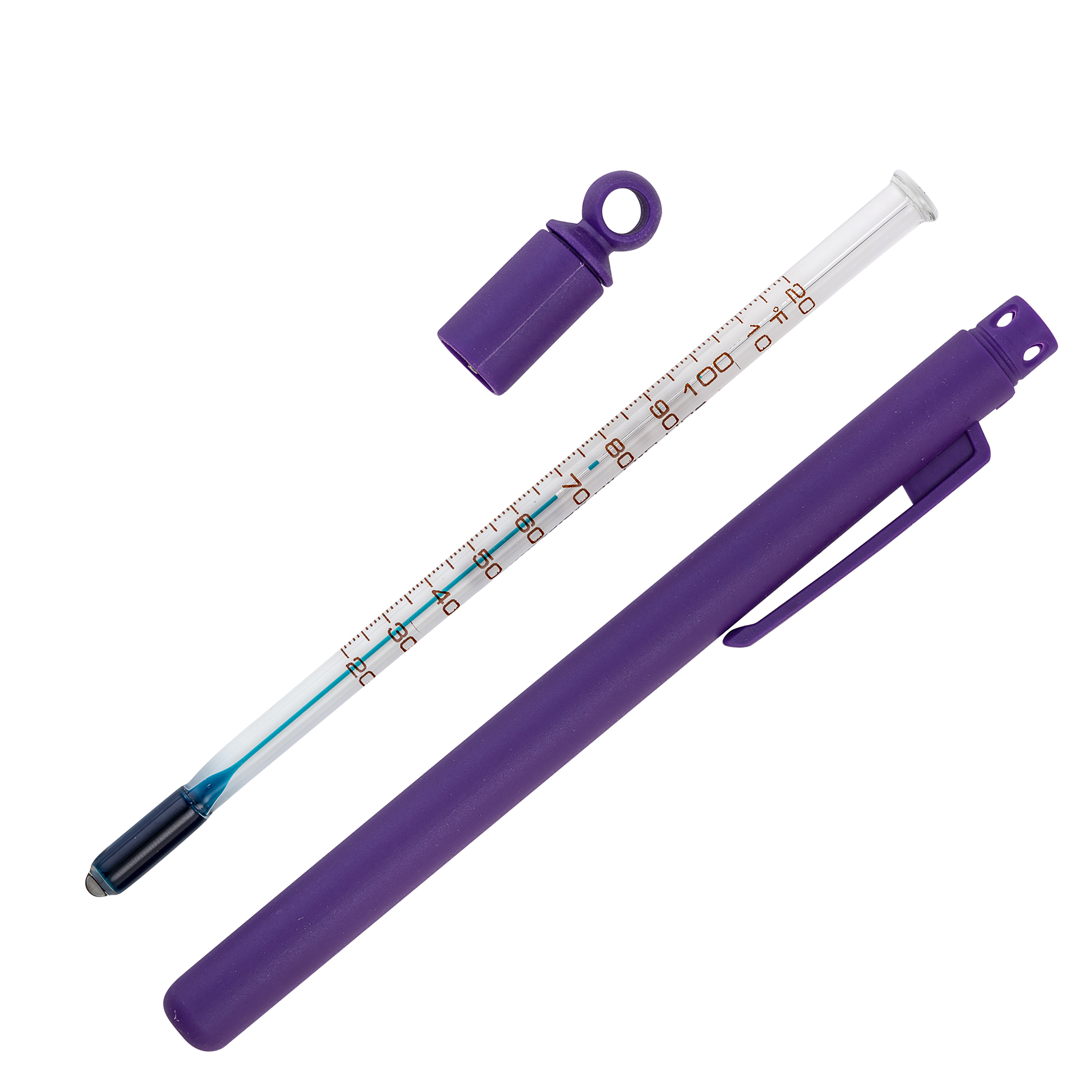 VWR® Enviro-Safe® Environmentally Friendly Liquid-In-Glass Pocket Thermometers