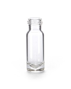1,1 ml short thread vial with inner cone, clear