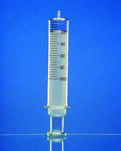 Poulten and Graf Fortuna™ Glass Syringes, Air-Tite Products