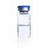 Sterile vial kit with serum stopper and blue seal, 10 ml