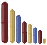 SP Bel-Art Spinbar® Color Octagon Magnetic Stirring Bars, Bel-Art Products, a part of SP
