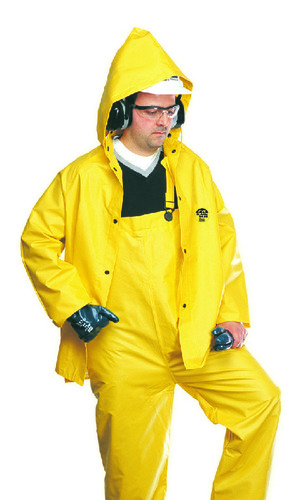 Three-Piece PVC/Polyester Rainsuits, Honeywell Safety