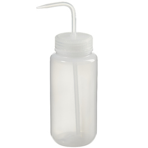 Wide-mouth LDPE wash bottles