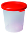 Urine cup with lid