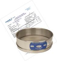 VWR® Pre-Certified Inspection Grade 8" Test Sieves, All Stainless Steel