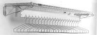 Wall-Mounted Gowning Rack, Eagle MHC