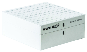 VWR®, Cryoboîtes, carton, 136×136 mm, avec étiquetage complet