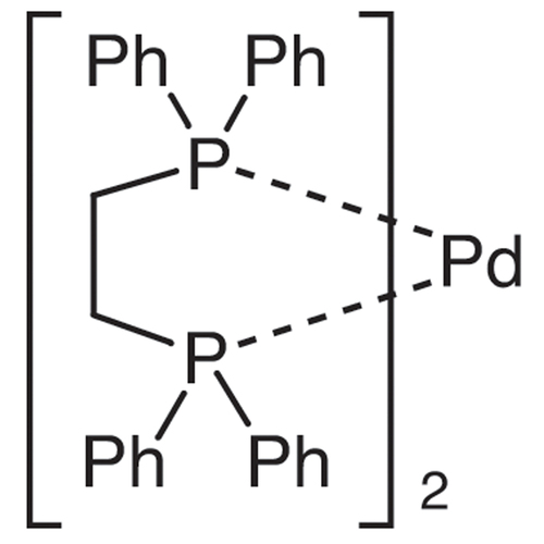Bis[1,2-bis(diphenylphosphino)ethane]palladium(0) ≥96.0% (by titrimetric analysis)