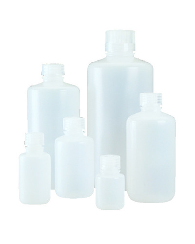 Nalgene® Economy Bottles, High-Density Polyethylene, Wide Mouth, Thermo Scientific