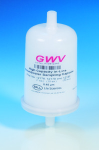 Filtervorrichtungen und Kapseln für die Grundwasserprobenahme, GWV