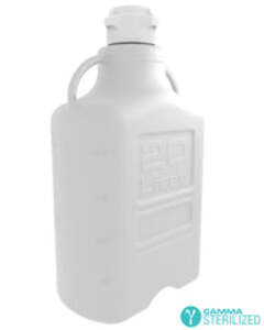 Bioprocess, single-use, double bagged, sterile carboys 20 L
