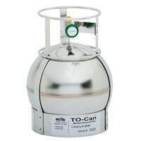 TO-Can® Air Sampling Canisters with Swagelok® SS4H Bellows Valve, Restek
