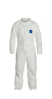 DuPont™ Tyvek® 400 Coveralls with Open Wrists and Ankles, Zipper Front Closure, Comfort Fit Design