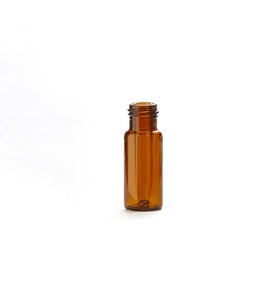 0,3 ml short thread vial with integrated micro-insert ND9, amber
