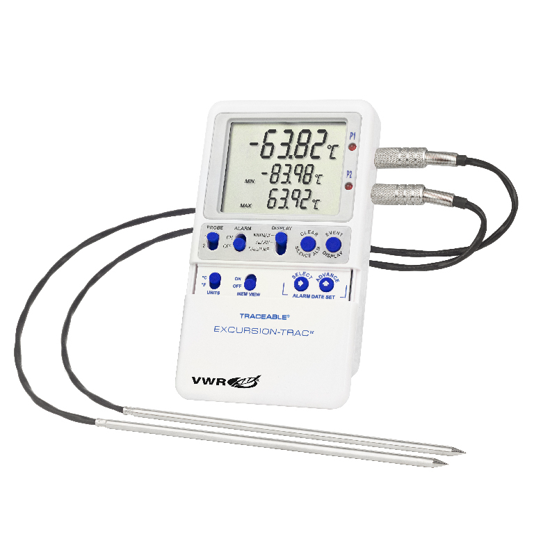 VWR® Traceable® Excursion-Trac™ USB Datalogging ULT Freezer Thermometers