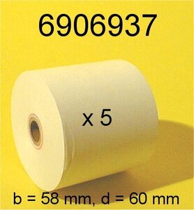 Paper rolls for printers
