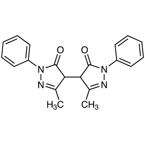 Bis(3-methyl-1-phenyl-5-pyrazolone) ≥97.0% (by titrimetric analysis)